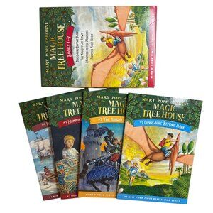 Magic Tree House Books 1-4 Box Set By Mary Pope Osborne